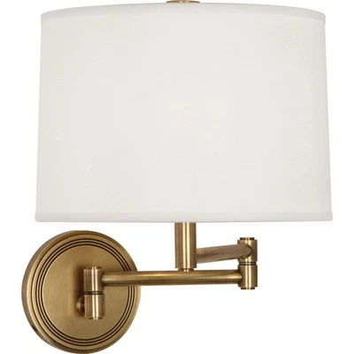 Used Robert Abbey Lighting 2824 Sofia 1-Light Swing-Arm Wall Sconce 5.25 Inches - Image 1 of 4