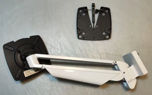 NOVUS CLU I SlatWallAdapter Monitorarm -27" weiß/anthrazit - Bild 1 von 6