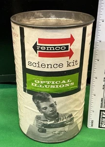 Kit de ciencias educativas REMCO 1961 ILUSIONES ÓPTICAS #411 completo en tubo - Imagen 1 de 11