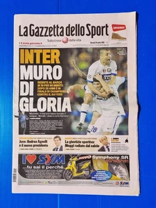Gazzetta Dello Sport 29 avril 2010 Barcelone-Inter Ligue des Champions Demi-finale - Photo 1 sur 1