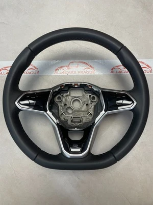 VW TOUAREG III CR7 SPORT LEDER LENKRAD R 760419089P - NUR 3480 KM STAND ORIG VW - Bild 1 von 4