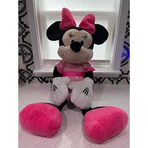 Peluche Disney Baby Jumbo Minnie Mouse con fiocco stropicciato 40 pollici - Foto 1 di 2