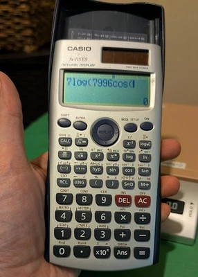 CASIO FX-115 ES Scientific Calculator Tested and Works - Image 1 of 4