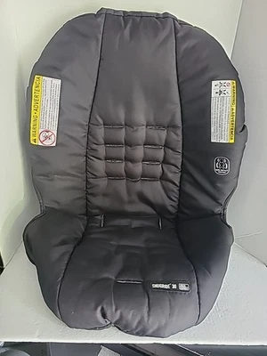 graco Snugride 30 Click Connect Fabric Seat Cover Cushion Padding Black - Image 1 of 4