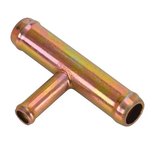 TEE 3-Way Heater Hose Pipe Fitting Connector Adapter 1 x 3/8 x 1" 25 x 10 x 25mm - Picture 1 of 4