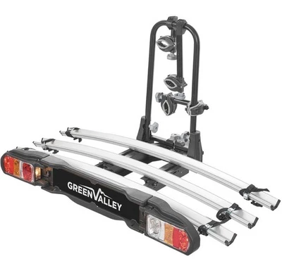 GREEN VALLEY 160668 Tilting 3 Anhängerkupplung Fahrradträger 3-Fahrräder - Bild 1 von 4