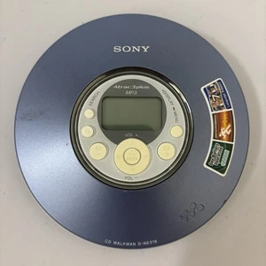 Sony CD Walkman MINT D-NE319 Atrac 3+ Blue Parametric Equalizer Tested Works - Picture 1 of 6