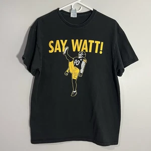 NFL Pittsburgh Steelers TJ Watt Fútbol Negro Manga Corta Camiseta Adulto Grande - Imagen 1 de 6