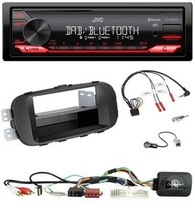 JVC Bluetooth USB DAB Lenkrad Autoradio für Kia Soul 14-19 schwarz AUX - Bild 1 von 10