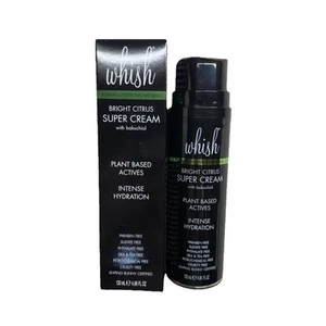 Whish SUPER CREAM w/Bakuchiol BRIGHT CITRUS Intense Hydration 4.06 oz New in box - Picture 1 of 6