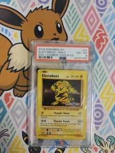 Electabuzz PSA 8 41/108 Holo ToysRus Promo MINT Pokemon XY Evolutions Cosmos - Picture 1 of 1