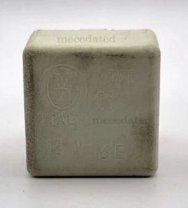OEM ALFA ROMEO FIAT RELAY MULTI USE SWITCHING 95-09 5-PIN 12V WHITE 231002 - Foto 1 di 6