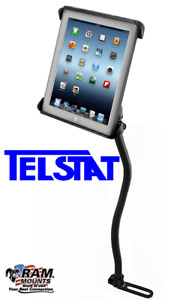 No Drill Seat RAM Mount for iPad, iPad Mini,  7" Tablets, iPhone X, 8, 7 Plus