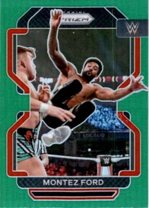 2022 Panini Prizm Green Prizm #125 Montez Ford Raw Wrestling Card - Picture 1 of 2