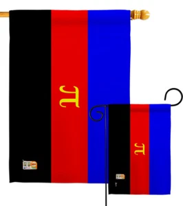 Soporte de bandera de poliamor apertura honestidad socios amor pasión jardín casa patio - Imagen 1 de 13