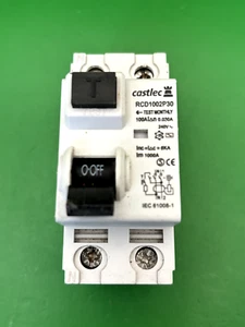 Castlec RCD1002P30 100A 30mA RCD - Imagen 1 de 4