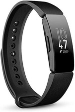 Fitbit 79-FB413BKBK Inspire HR Wristband Activity Tracker - Black