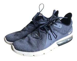 NIKE Air Max Sequent 3 Men's Training Shoes 921694-402 Blue/White Size 11 EUC - Picture 1 of 6