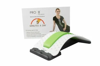 PRO11 WELLBEING BACK STRETCHER WITH ACUPRESSURE POINTS AND PADDED CUSHIONING