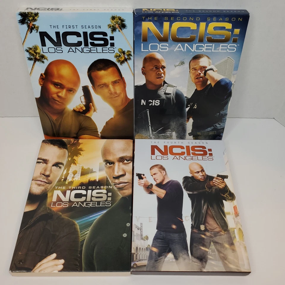 NCIS Los Angeles Seasons 1-4 DVD Season 2 3 Lot  Foto 1 de 4