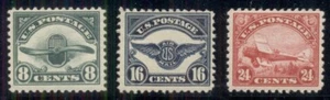 US #C4-6 Luftpost Set NH frisch und sehr guter Zustand, Scott $ 310,00 - Bild 1 von 1