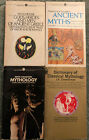 Books on Mythololgy, lot of 4, Dictionary of Classical Mythology, Ancient Myths