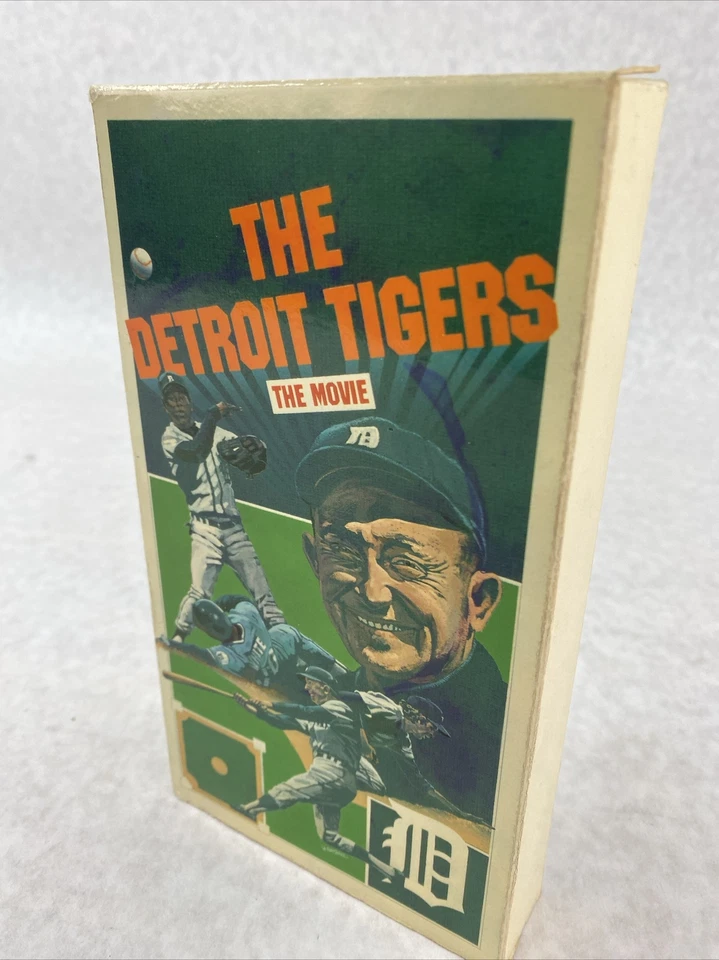 The Detroit Tigers The Movie 1986 by Lawrence Miller Detoit Baseball Club VHS — 第 1/4 张图片