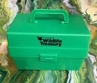 WILDLIFE TREASURY Box Carry Case Illustrated, ￼Animal Facts￼ 1970s -219 cards