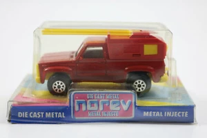 NOREV TRUCK PICK UP FIREMAN POMPIERI MINI JET CAR DIE CAST METAL 1/64 OLD - Picture 1 of 4
