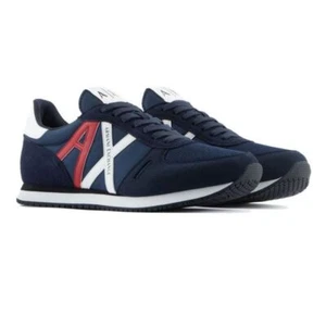 Armani Exchange Herren Rio Side Logo, Sneaker, Navy Blau, Größe UK 8 / EU 42 - Bild 1 von 6