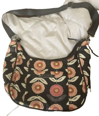 Bolso inferior petunia pepinillo lindo patrón floral fácil de limpiar usado en excelente estado Foto 1 de 4