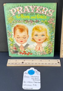 (CB-746) 1957 CHILDREN'S BOOK - PRAYERS FOR BOYS AND GIRLS - HARDCOVER - Bild 1 von 8