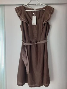 S.Oliver Damen Kleid gr. 40 schoko neu mit etikett - Bild 1 von 4