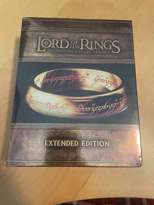The Lord Of The Rings EXTENTED Edition 15 Disc Blu Ray DVD Trilogy NEW SEALED Foto 1 de 4