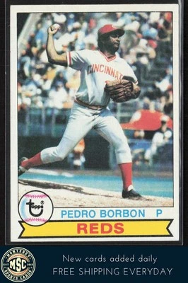 Pedro Borbon 1979 Topps #326 Cincinnati Reds - Image 1 of 2
