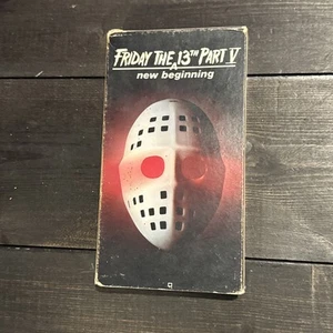 Friday the 13th Part V A New Beginning VHS Tape 1985 Paramount Horror - Tested - Picture 1 of 7