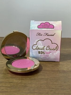 Too Faced Cloud Crush Blurring Blush SUPER CANDY CLOUDS Pink 0.17oz 5g New Matte - Image 1 of 4