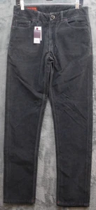 Isaia Napoli Cord Jeans Herren 48R 30x31 grau schmal gerade Designer Italien Neu mit Etikett - Bild 1 von 12