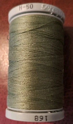 Presencia – 168 – Light Antique Green – 50wt - Egyptian Cotton – 500m/546 Yards - Image 1 of 2
