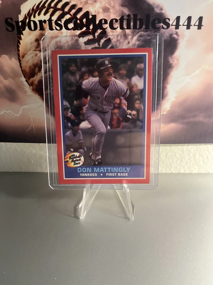 Don Mattingly 1987 Fleer Hottest Stars #27 New York Yankees - Image 1 of 1