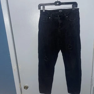 Buffalo David Bitton Jess Rip & Repair tiro medio ajustado talla 4/27 W - Imagen 1 de 10
