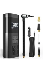 150PSI Air Pump Cordless Air Electric Tire Inflator Car Auto Bike Rechargeable - Picture 1 of 9