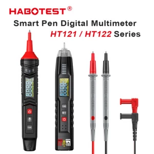 HABOTEST Pen Type Digital Voltage Tester 4000 Counts AC/DC 600V True RMS Ohm NCV - Picture 1 of 23