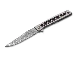 Boker Plus Urban Trapper 3.4" Damasteel Titanium IKBS Folding Knife 01BO739DAM - Picture 1 of 4