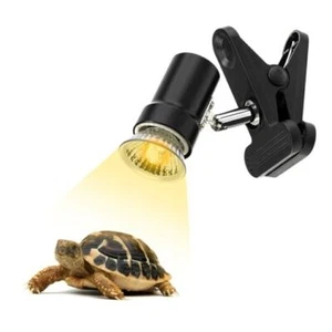 Reptile Heat Lamp Rotatable Turtle Heating Light with 50W UVA UVB Heat Bulb - Picture 1 of 8