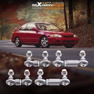 4x Front & Rear Sway Bar End Links for Honda Civic 1996 1997 1998 1999 2000 1.6L - Picture 1 of 11