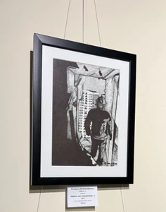 Picture of a Ukrainian artist ,"The only thing left...", the war in Ukraine - Picture 1 of 6