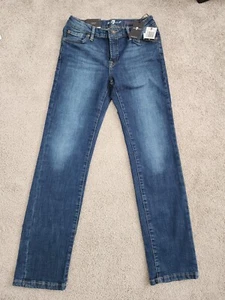 For All Seven Mankind Girl's Brand New Size 12 Jeans Slimmy - Picture 1 of 6