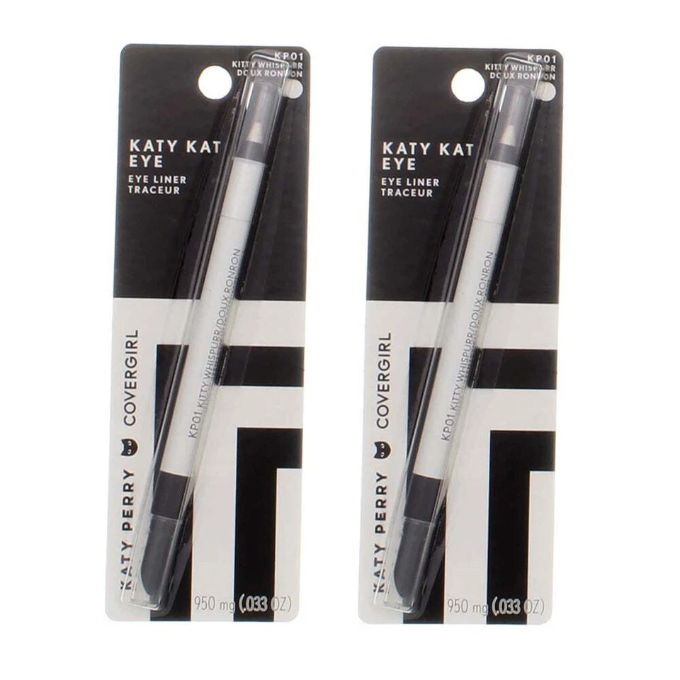 Pack of 2 CoverGirl Katy Kat Eye Liner Pencil, Kitty Whispurr KP01 - Image 1 of 4