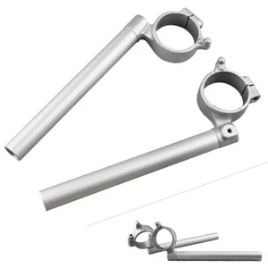 Clip de manillar plateado para Suzuki GSXR 600/750 2006 2007 2008 09 2010 - Imagen 1 de 6